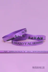 Producto: Pulsera Al Brazo, Al Hombro - Marronynegro
