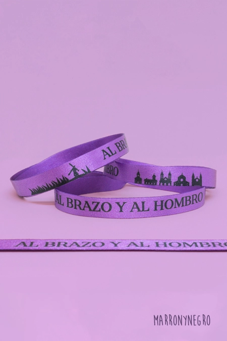 Producto: Pulsera Al Brazo, Al Hombro - Marronynegro