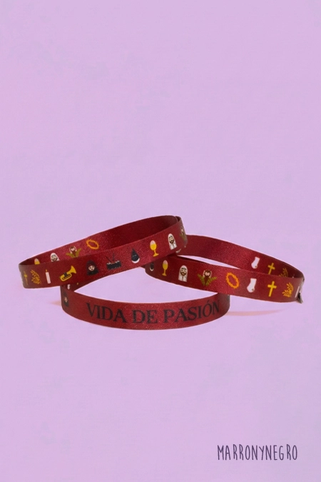Producto: Pulsera Vida de Pasión - Marronynegro