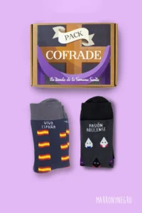 Producto: Pack Combo Calcetines Pasión Abulense + 100×100 Español - Marronynegro