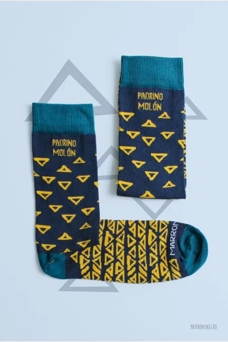 Producto: Calcetines Padrino Molón - Marronynegro