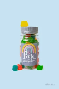Producto: Pildorero Profe Con Superpoderes - Marronynegro