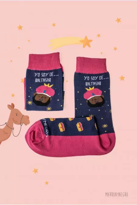 Producto: Calcetines Baltasar - Marronynegro
