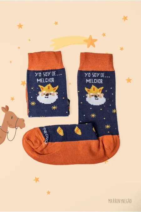Producto: Calcetines Melchor - Marronynegro