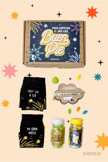 Producto: Pack Para Empezar El Año Con Buen Pie - Marronynegro