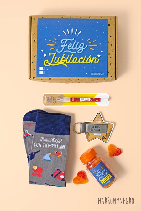 Producto: Pack Feliz Jubilación - Marronynegro