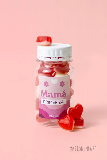 Producto: Pildorero Mamá Primeriza - Marronynegro