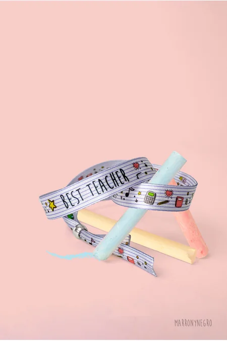 Producto: Pulsera Best Teacher - Marronynegro
