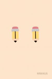 Pendientes Mini Lapiceros