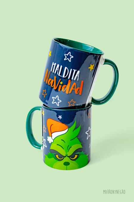 Producto: Taza Maldita Navidad - Marronynegro