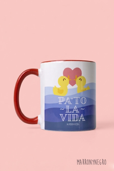 Producto: Taza Pa to la vida - Marronynegro