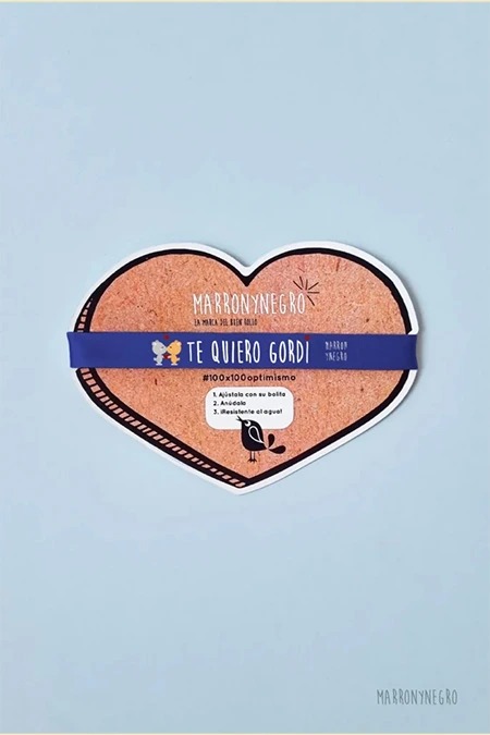Producto: Pulsera Te Quiero Gordi - Marronynegro