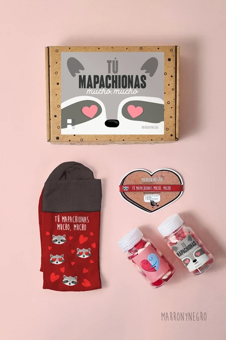 Producto: Pack Tú Mapachionas - Marronynegro