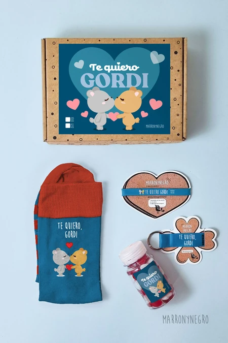 Producto: Pack Te Quiero Gordi - Marronynegro