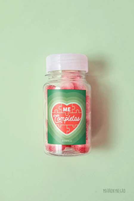 Producto: Pildorero Me Completas - Marronynegro