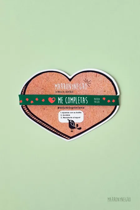 Producto: Pulsera Me Completas - Marronynegro