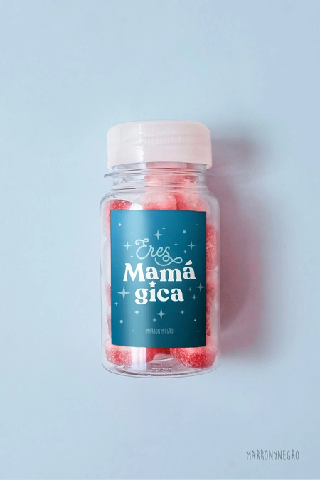Producto: Pildorero Eres Mamágica - Marronynegro