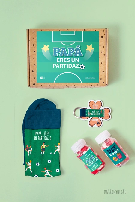 Producto: Pack Papá Eres Un Partidazo - Marronynegro