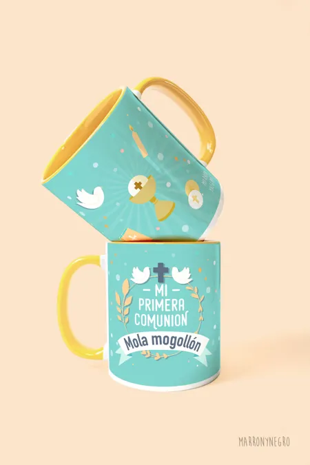 Producto: Taza Mi Primera Comunión - Marronynegro