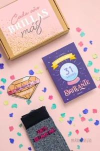 Producto: Pack Cumpleaños «Juntas Brillamos Más» - Marronynegro