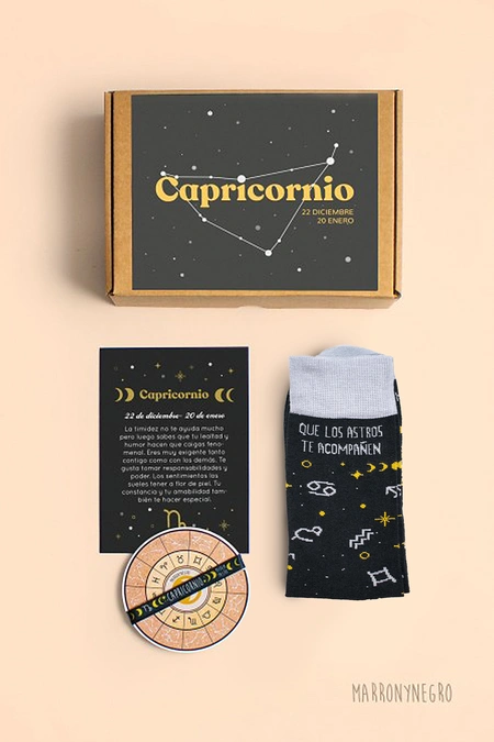 Producto: Pack Horóscopo Capricornio - Marronynegro
