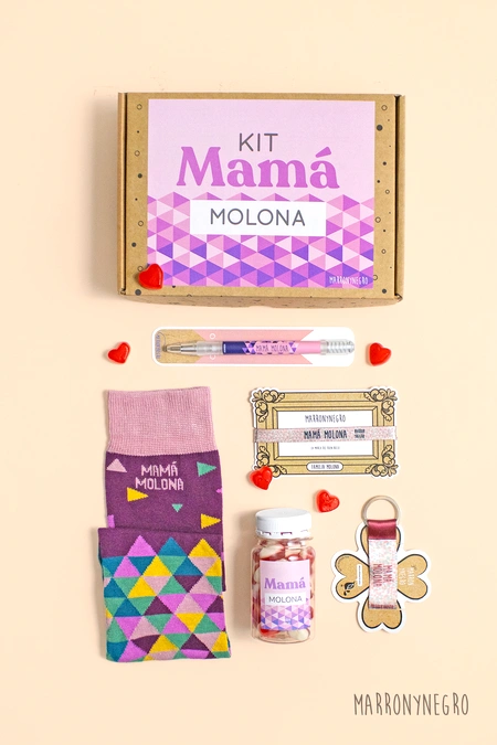 Producto: Pack Mamá Molona – 4 productos - Marronynegro