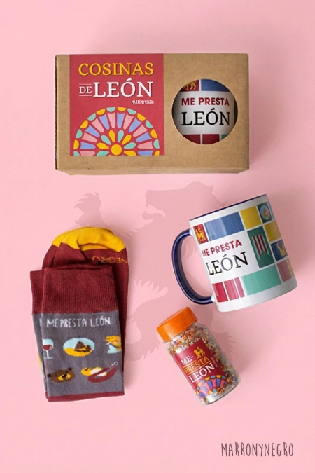 Producto: Pack Me presta León - Marronynegro