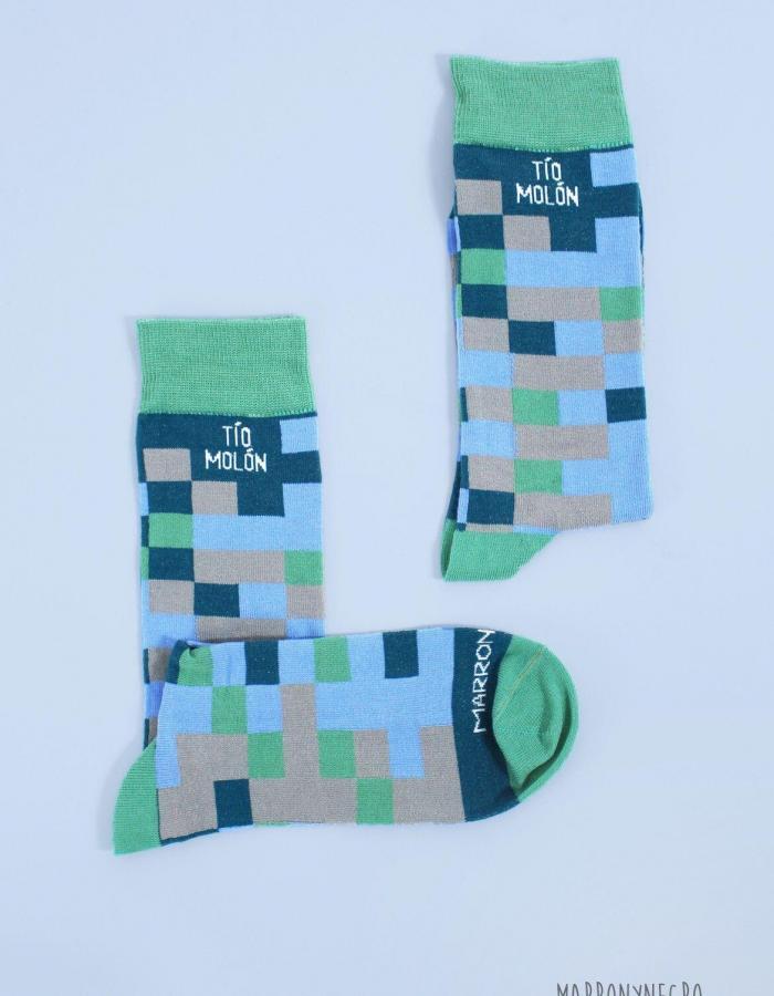 Producto: Calcetines Tío Molón - Marronynegro