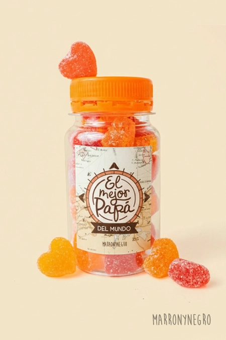 Producto: Pildorero El mejor papá del mundo - Marronynegro