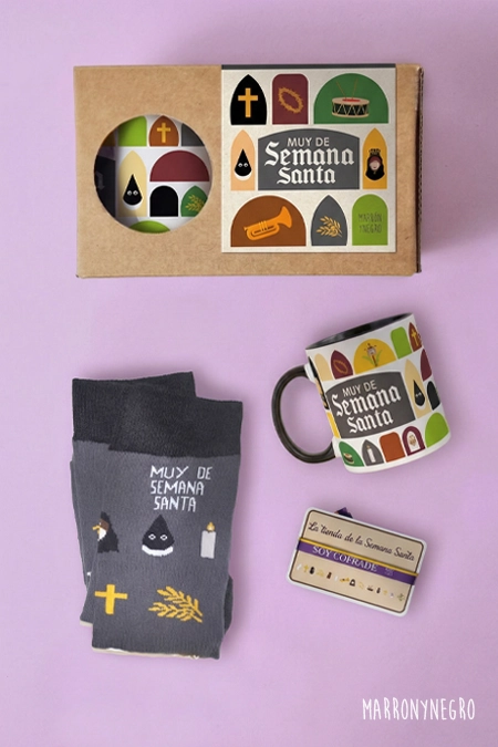 Producto: Pack Taza Muy de Semana Santa - Marronynegro