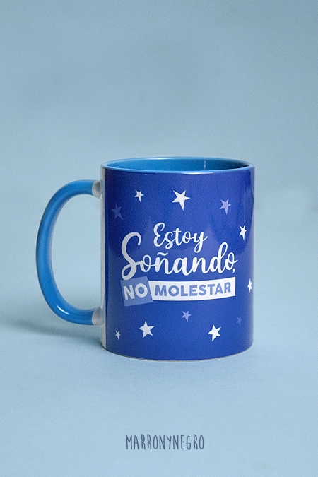 Producto: Taza Estoy Soñando No Molestar - Marronynegro