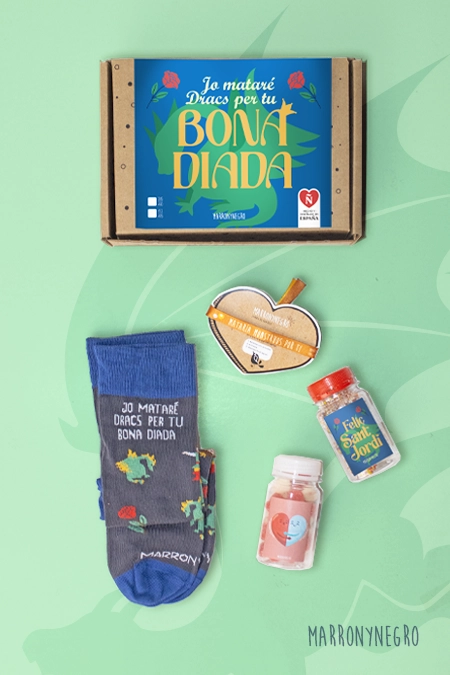 Producto: Pack Sant Jordi - Marronynegro