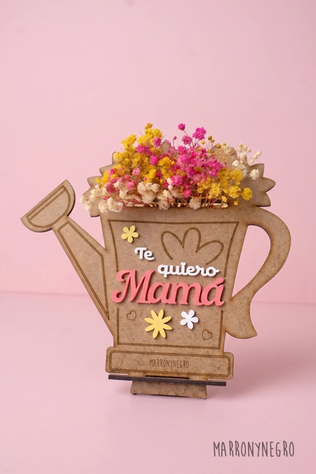 Producto: Adorno Te Quiero Mamá - Marronynegro