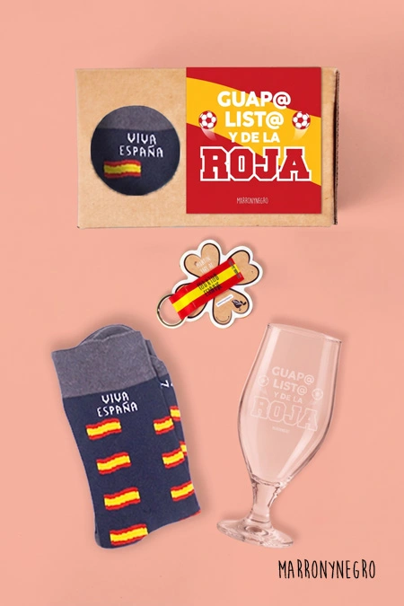 Producto: Pack Copa Guap@, List@ y de la Roja - Marronynegro