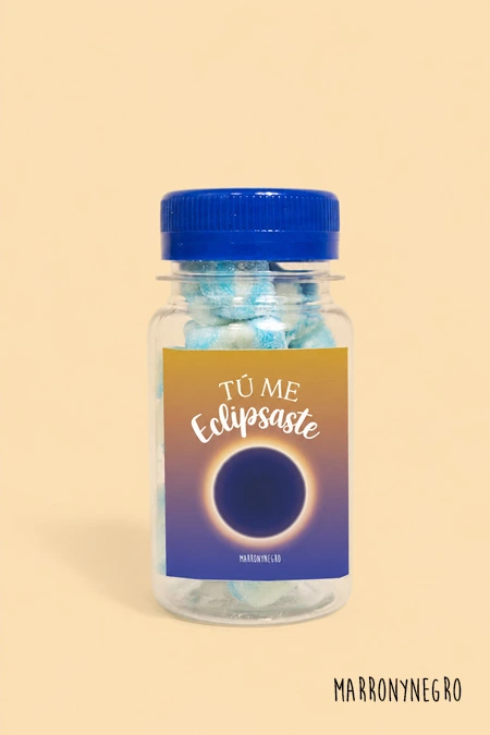 Producto: Pildorero Tú me eclipsaste - Marronynegro