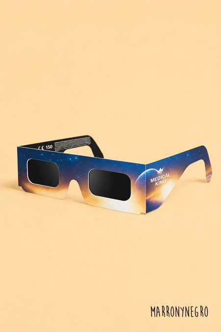 Producto: Gafas Eclipse Solar Homologadas ISO 12312-2 - Marronynegro